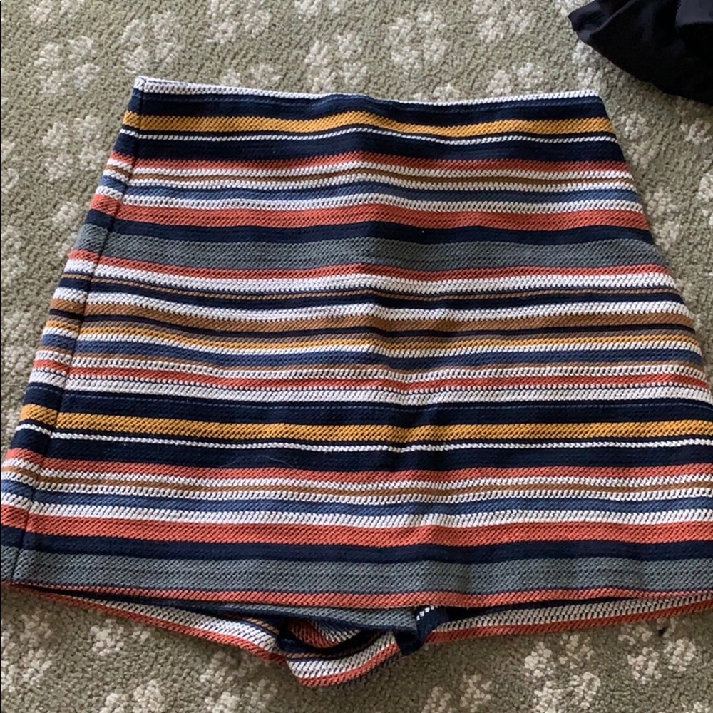 Zara Striped Skort